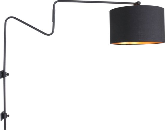 Wandlamp Anne Lighting Linstrøm - Zwart