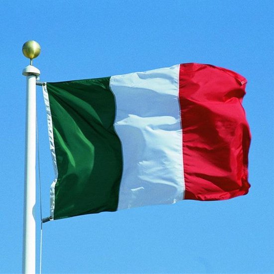 Grote Italiaanse vlag - Stormvlag Italië 150 x 250 cm