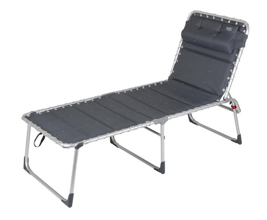 Crespo Ligbed - AL-364 XL Deluxe - Donker Grijs (40)