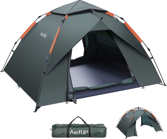kamping tent / absolutely waterproof, lightweight camping tent with - Tent Ideal for Camping In The Garden, Dome Tent,