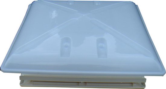 Dakluik met Combi-hor 40x40 MPK (Melkwit glas) Kap 55x55
