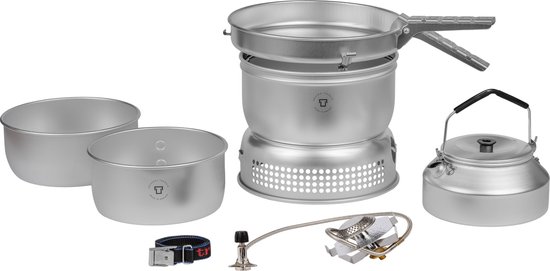 Stove 25-2 serie Ultralight set met Extra Gasbrander