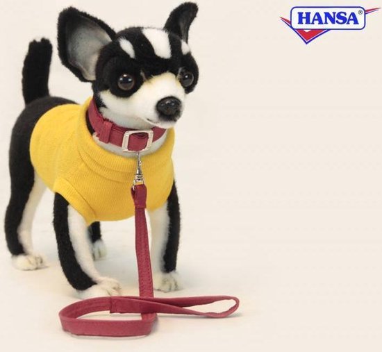 Hansa Chihuahua knuffel, 27cm, met Shirt