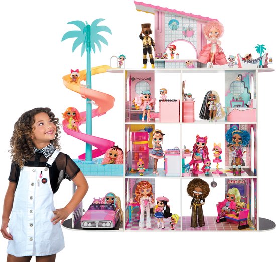 L.O.L. Surprise! OMG Fashion House Speelset - Met 85+ verrassingen - Poppenhuis