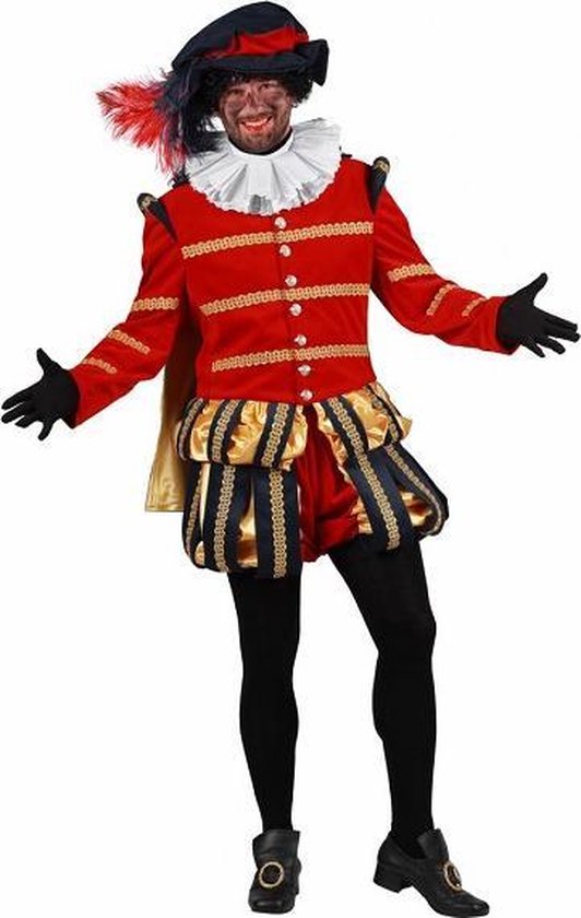 piet heer Albufeira | Zwart-Rood | Maat XXL