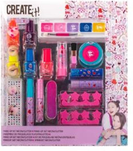 Create It! Make Up Kit Neon/glitters