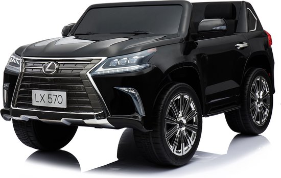 Lexus Elektrische Kinderauto - 2 Zitplaatsen - Krachtige Accu - Afstandsbediening - Veilig Voor Kinderen met Veiligheidsgordel - MP3 Radio - LED Verlichting