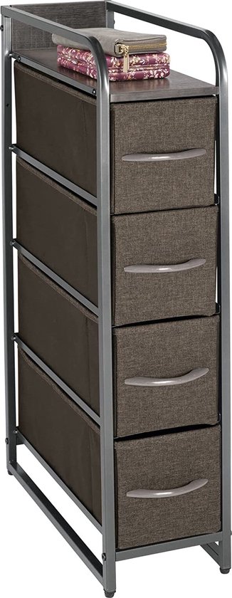 Keukentrolley – keuken planken - Opberg Trolley op wielen – met niveaus – duurzaam -ruimtebesparend