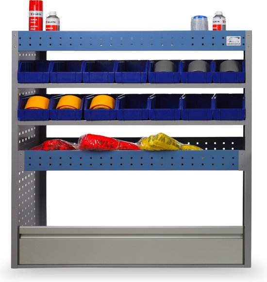 ALLECO [PREMIUM] Bedrijfswagen interieur- bedrijfswagen kasten - bestelwagen inrichting - bedrijfswagen inrichting - bedrijfswageninrichting - INCL. anti slipmatten twv €69,-