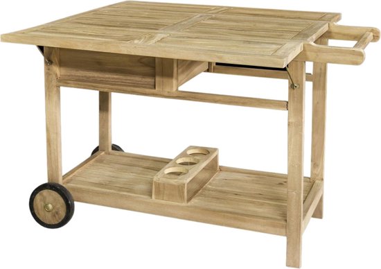 Teak Serveerwagen Rochester