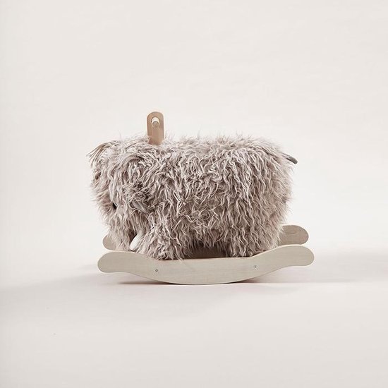 Kids Concept - Schommel Mammoet - Houten speelgoed