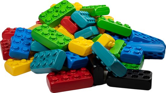 ESDA XL blokken - Grote speelblokken - bouwblokken - 53 stuks - blokken voor kinderopvang en basisscholen - te vinden in alle speelparadijzen - ESDA XXL blokken - speelgoed om mee te bouwen - Constructie blokken
