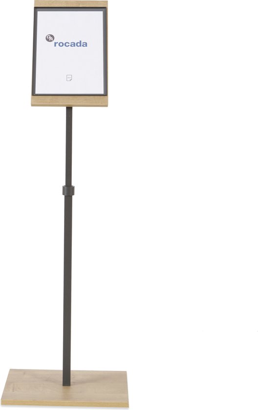 Rocada infostandaard - Natural - A4 - kantelbaar - RO-NAT0706
