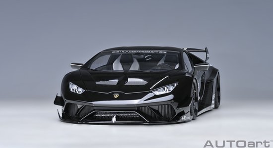 AUTOart 1/18 Lamborghini Huracan Liberty Walk GT 2019, Zwart