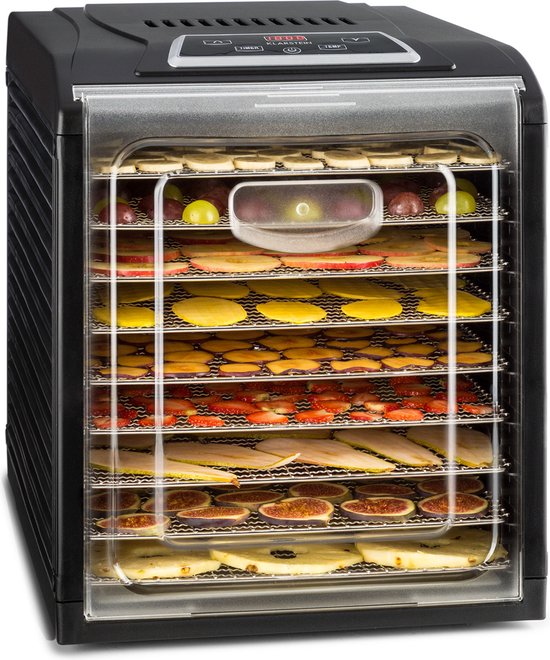 Heldere Fruit Jerky Plus 6 droogautomaat 6 opslagvakken blik 420-500W zwart