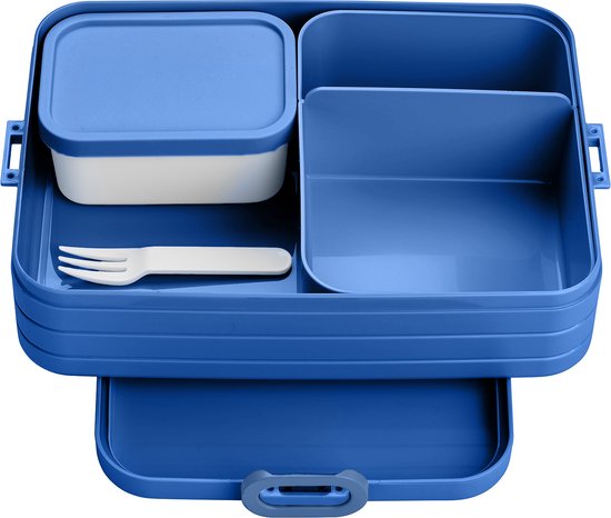 Mepal - Take a Break Bento lunchbox large - Inclusief bento box - Vivid blue