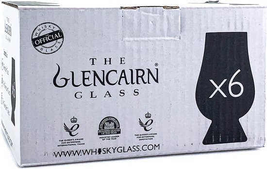 Glencairn 6x Whiskyglas Groothandelsverpakking - Kristal loodvrij - Made in Scotland