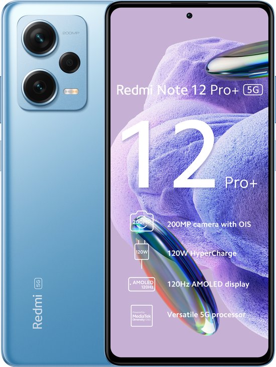Smartphone Xiaomi Redmi Note 12 PRO+ - 8GB/256GB - Blue