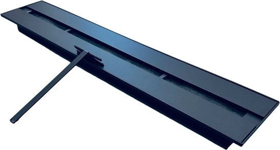 Bio ethanol haard - bio ethanol zwarte inbouwbrander 840 mm - bio ethanol kachelhaard - bio ethanol line brander bio ethanol sfeerhaard kachel verwarming