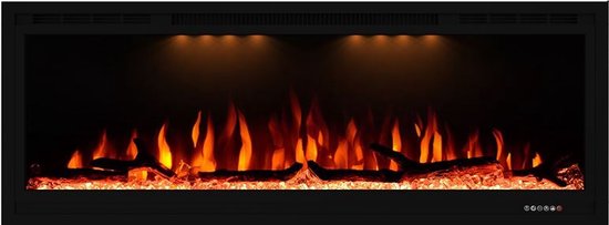 BonFeu BonFlame'' 42 Linear Optiflame - Verkrijgbaar in 3 afmetingen! - - Zwart