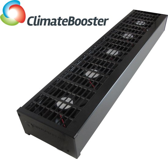 Climatebooster Convector Pro - Canal set 4 - convector ventilator - lage temperatuur verwarming - warmtepomp-ready