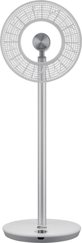 Termozeta - Airzeta Titanium Cordless - Accu - Draadloos - Afstandsbediening - Huishoudelijke ventilator zonder bladen - Wit - Luxe - Oplaadbaar