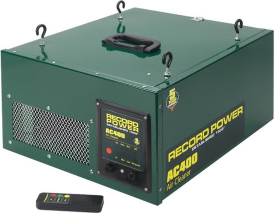 Record Power - AC400 - Luchtfilter voor werkplaatsen