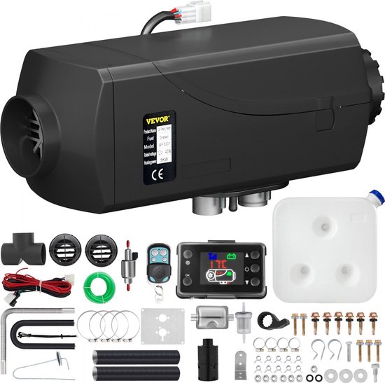 Dakta® Diesel Luchtverwarmer 5KW Standkachel Brandstofverbruik Autoverwarming