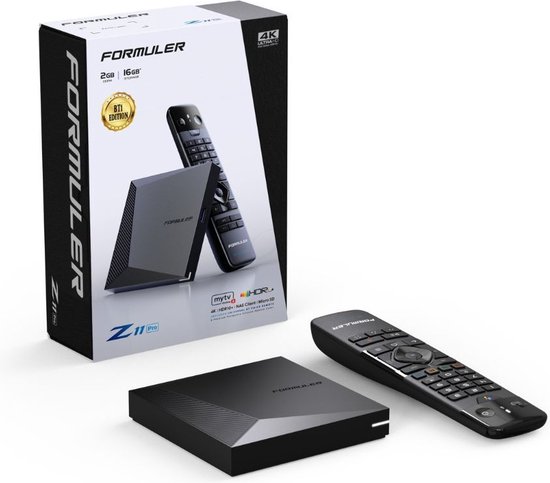 Formuler Z11 Pro Max BT Edition - Android 4K Set Top Box - Bluetooth remote