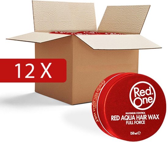 Red One Wax Red  Haarwax - Voordeelpakket - 12 stuks