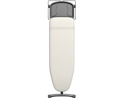 Laurastar Strijkplank Comfortboard Beige, 38cm x 120cm, 100% Katoen, Ergonomische, Regelbare hoogte, Strijkijzerhouder, Beveiligd sluitsysteem