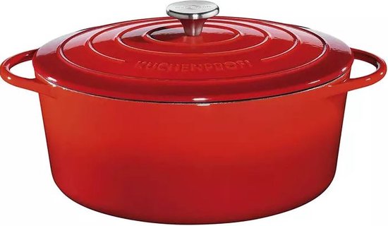 Braadpan 35cm rood Küchenprofi