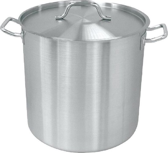 RVS Kookpan| Hoog Model - 49 Liter Liter - Vogue T556 - Horeca & Professioneel