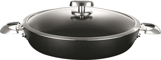 Scanpan Pro IQ chefpan 32 cm met deksel