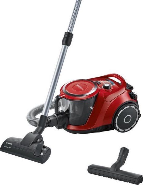 Bosch ProSilence BGC41Q69 Serie 6 - Stofzuiger zonder zak - Rood