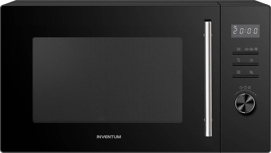 Inventum MN297CB - Vrijstaande combimagnetron - Heteluchtoven - Grill - 29 liter - 1000 watt - 10 kookprogramma's - Zwart