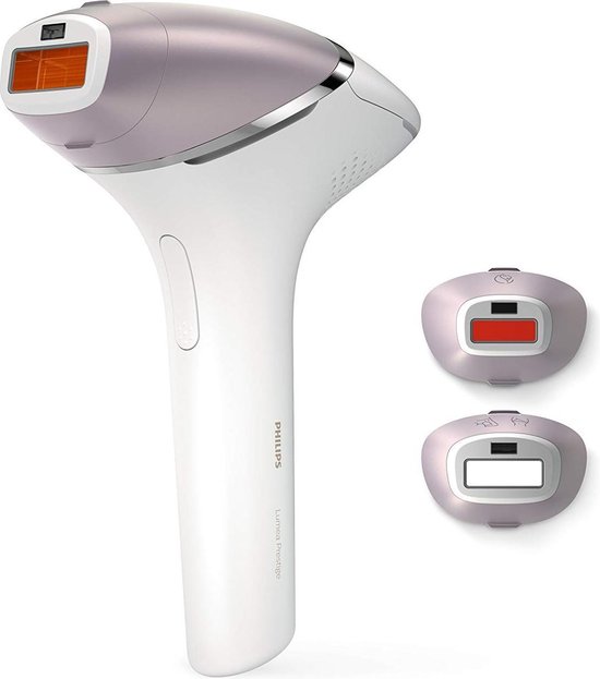 Philips IPL - Lichtontharingsapparaat Lumea Prestige BRI954 - Met verschillende opzetstukken - Draadloos mogelijk - Wit/Parelmoer