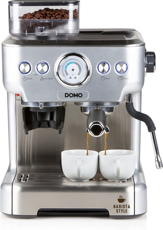 Domo DO725K - Espressomachine - Pro - RVS