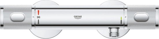 GROHE QuickFix Precision Feel Thermostatische Douchekraan - EcoJoy - CoolTouch - Incl. koppelingen - Chroom