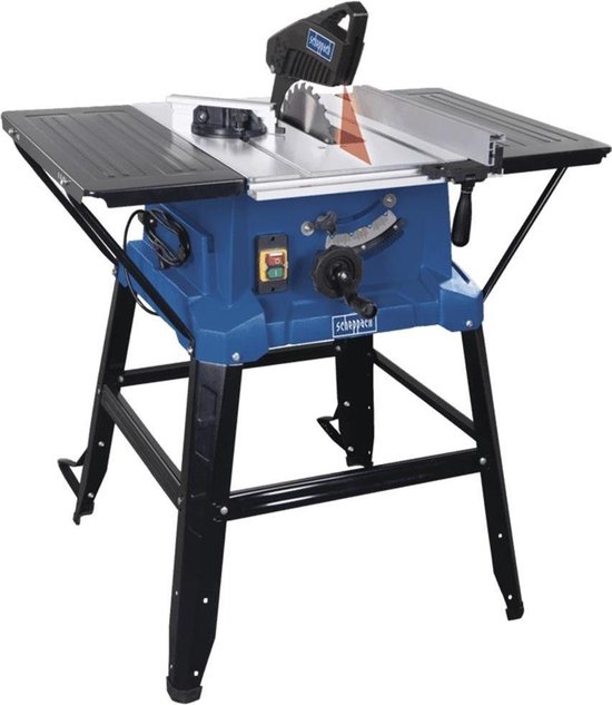 Scheppach Tafelcirkelzaag HS110 | 230V | 2000W | 254 mm | Incl. onderstel en verlenging