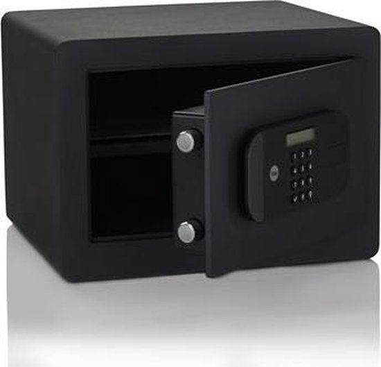 Yale Kluis - Cijferslot - High Security Privekluis - 250 x 350 x 300 mm - Zwart