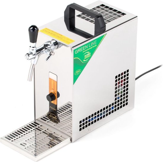 Biertap, Biertap, PYGMY 25, 1-tapkraan, Droogkoeler, 30 Liter/h -tap - Biertap, Beertender, Thuistap, Bierkoeler, Green Line