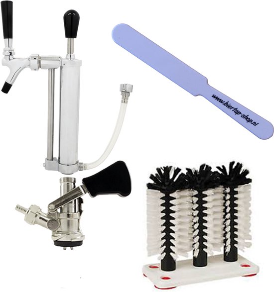 Biertap Party Pump met bierfustkoppeling-Bajonet