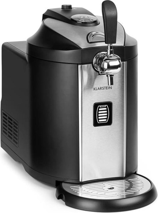 Beerkules biertapinstallatie 5l vaten | compressor | 120W zwart