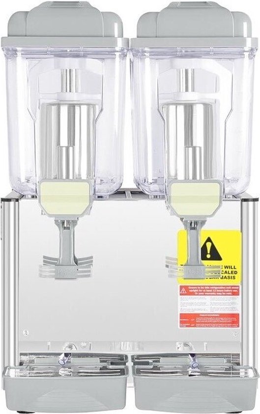 Koude Drank Dispenser 2x 12L - Dubbel - Polar G-Serie CF761 - Horeca & Professioneel