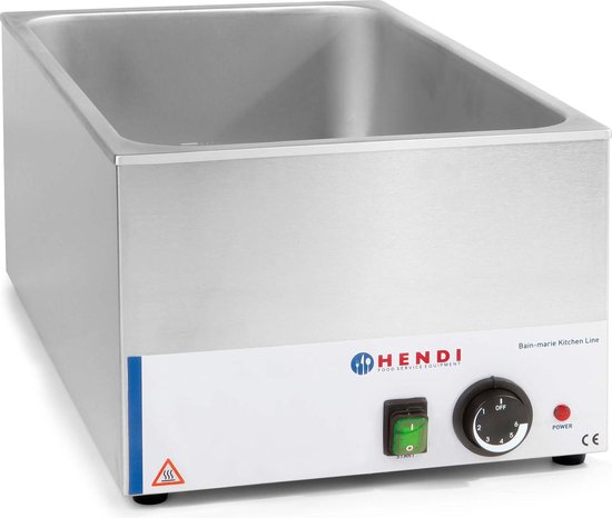 Hendi Bain-Marie GN 1/1 - Kitchen Line - 34x54x(H)25cm
