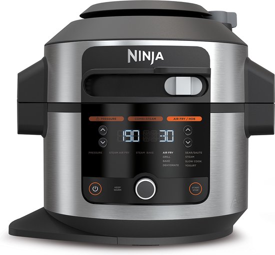 Ninja Foodi OL550EU Multicooker - 11 Kookfuncties - 6 Liter - Inclusief Airfryer, Stomen, Grillen, Pressure