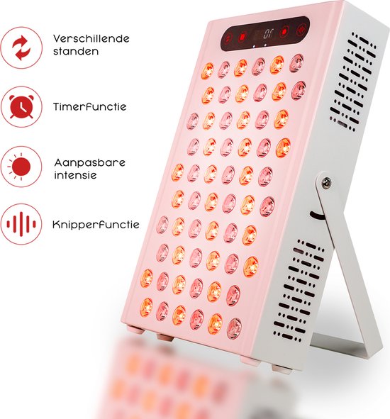 FIDELEM - Infrarood LED lamp - HealthBooster 300W - Gewrichtspijn & Spierpijn - Ontspanning & Anti-stress - Huidbehandeling