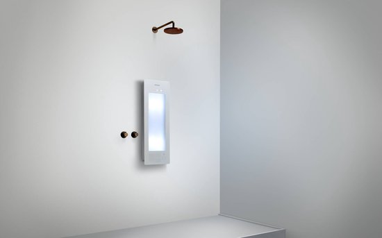 Sunshower Plus S opbouw vlak met infrarood en UV-licht white