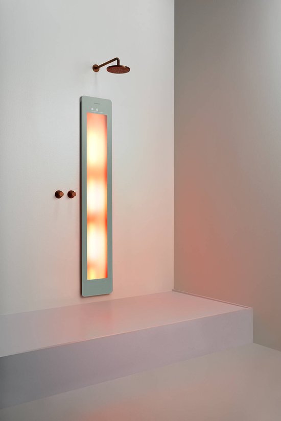 Sunshower One L inbouw met infrarood organic grey